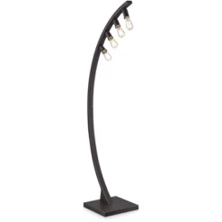 Franklin Iron Works Arcos Industrial Arc Floor Lamp 71" Tall Bronze Brown Metal Dimmable LED Decor For Living Room Reading Bedroom Office House Home 12 Franklin Iron Works Arcos Industrial Arc Floor Lamp 71" Tall Bronze Brown Metal Dimmable LED Decor For Living Room Reading Bedroom Office House Home -Dream Decor Shop GUEST daee5594 75c5 44e8 b517 86c9716dad2e