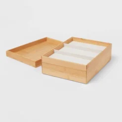 9" X 12" Stackable Bamboo Accessory Tray - Brightroom™ 11 9" X 12" Stackable Bamboo Accessory Tray - Brightroom™ -Dream Decor Shop GUEST dbfe0d6f 1c5b 4ccd a8a9 a879eda1c6a5