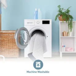 World Rug Gallery Contemporary Distressed Stripe Machine Washable Area Rug -Dream Decor Shop GUEST df5271ca 0824 4b0e 963f ae6363149e4f