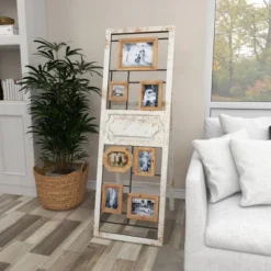 Wood 6 Slot Wall Photo Frame With Floor Stand Brown - Olivia & May 26 Wood 6 Slot Wall Photo Frame With Floor Stand Brown - Olivia & May -Dream Decor Shop GUEST e07ede80 ff59 4d78 95f1 3c6851e1b172