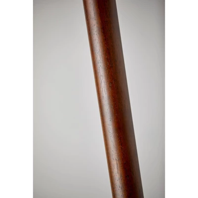 3-way Alta Floor Lamp Brown - Adesso 3 3-way Alta Floor Lamp Brown - Adesso - Image 3