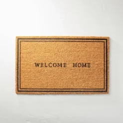 Welcome Home Coir Doormat Tan/Black - Hearth & Hand™ With Magnolia -Dream Decor Shop GUEST e0df802f 5d22 49c4 8569 c660416bbdb1