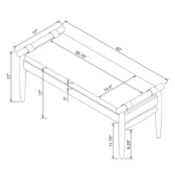 Upholstered Natural Wood Accent Bench Oatmeal - Hearth & Hand™ With Magnolia 11 Upholstered Natural Wood Accent Bench Oatmeal - Hearth & Hand™ With Magnolia -Dream Decor Shop GUEST ef9437ac 18a2 4047 8ac0 d097d78327a9