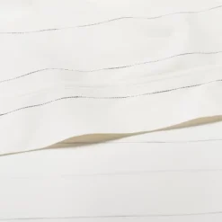 New Arrival 9 Cotton Percale Thin Stripe Sheet Set Sour Cream/Railroad Gray - Hearth & Hand™ With Magnolia