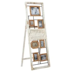 Wood 6 Slot Wall Photo Frame With Floor Stand Brown - Olivia & May 30 Wood 6 Slot Wall Photo Frame With Floor Stand Brown - Olivia & May -Dream Decor Shop GUEST f634fa3f 96be 44c8 a20c bcc2e7134bd0