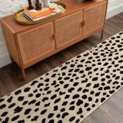 Daffodil Leopard Print Woven Rug - Threshold™ -Dream Decor Shop GUEST fd7ce3b6 e6f3 40a7 83d7 ec02ffd3ec0b