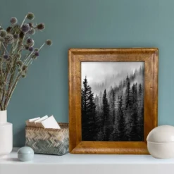 8" X 10" Rounded Corner Frame Golden Walnut - Threshold™ -Dream Decor Shop GUEST fdf948d0 d278 4a79 b63a df34cccb97f6